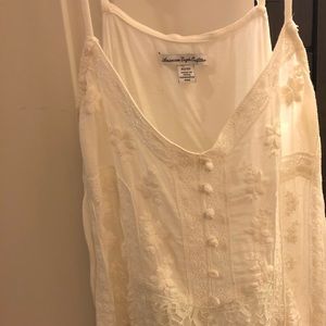 American Eagle white Tank top